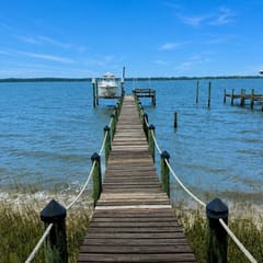 Dock, Boat Lift & Golf Cart on Alligator Point