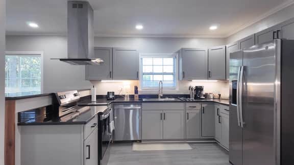Charming 4BR/2BA Home -Fenced Yard & Fireplace!